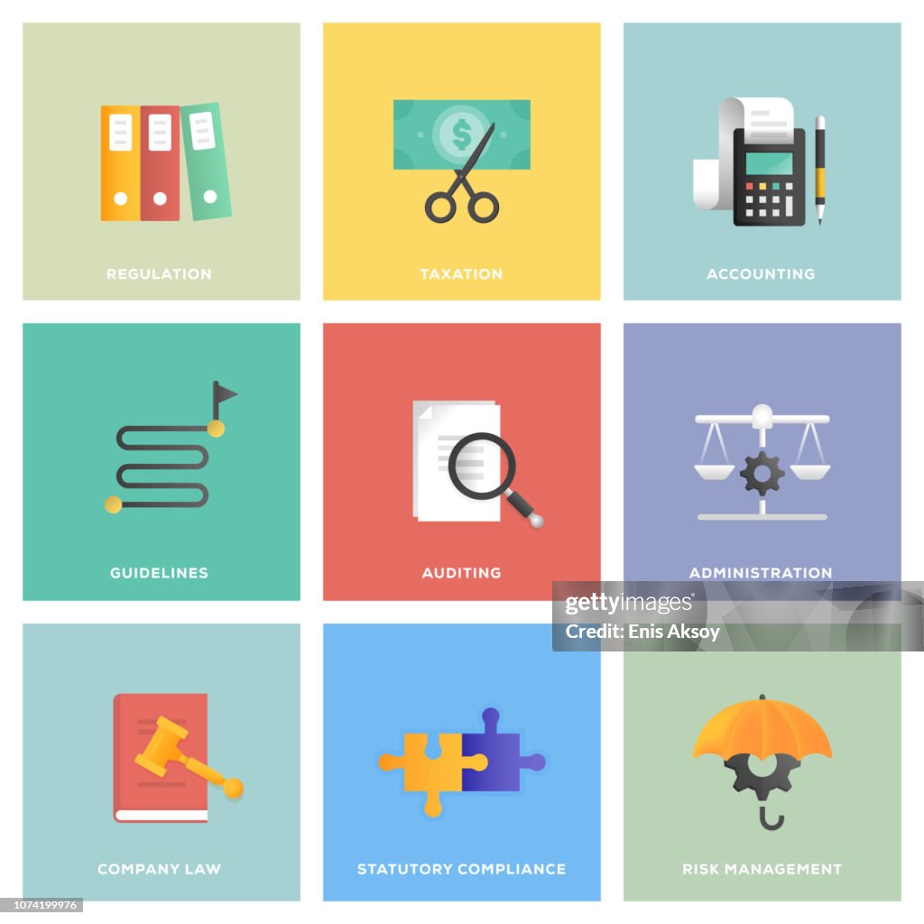 Compliance Icon Set