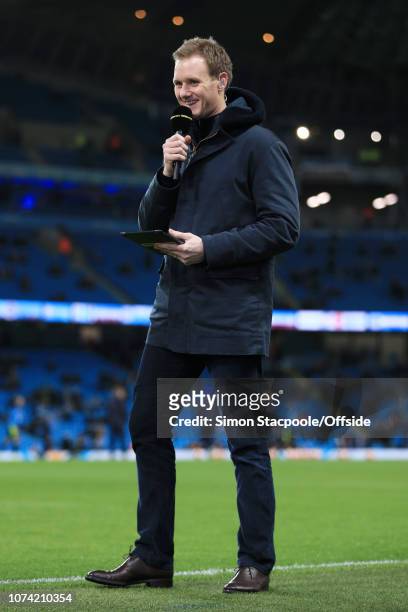 1st March 2017 - FA Cup - 5th Round - Manchester City v Huddersfield Town - BBC Sport television presenter Dan Walker - .