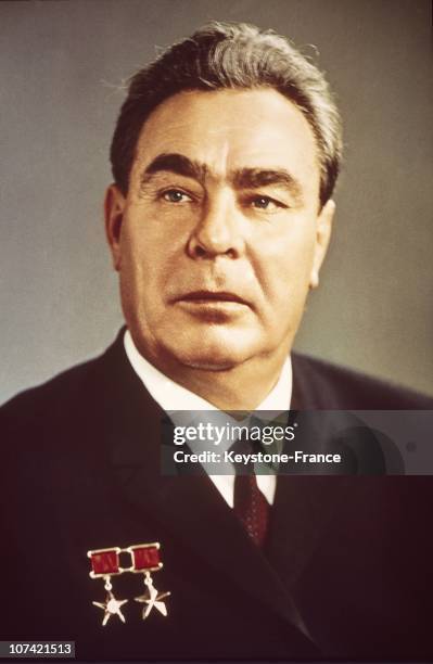Portrait Of Leonid Brejnev