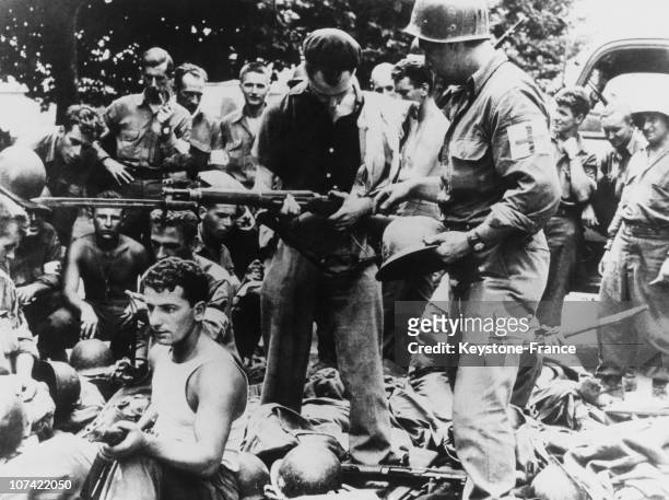 Maquis, World War Ii, Armed Members Of French Forces Of The Interior In France On Forties
