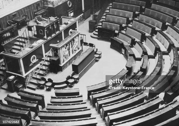 New Semicircle Of The French National Assembly In Paris On December 1St 1958