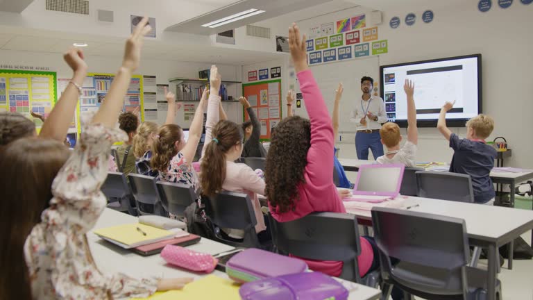 2,174 School Classroom Hands Up Stock Videos, Footage, & 4K Video Clips ...