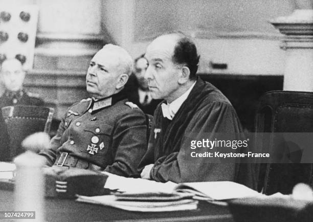 People Court Room, Roland Freisler During The Trial At Berlin In Germany On July 20Th 1944
