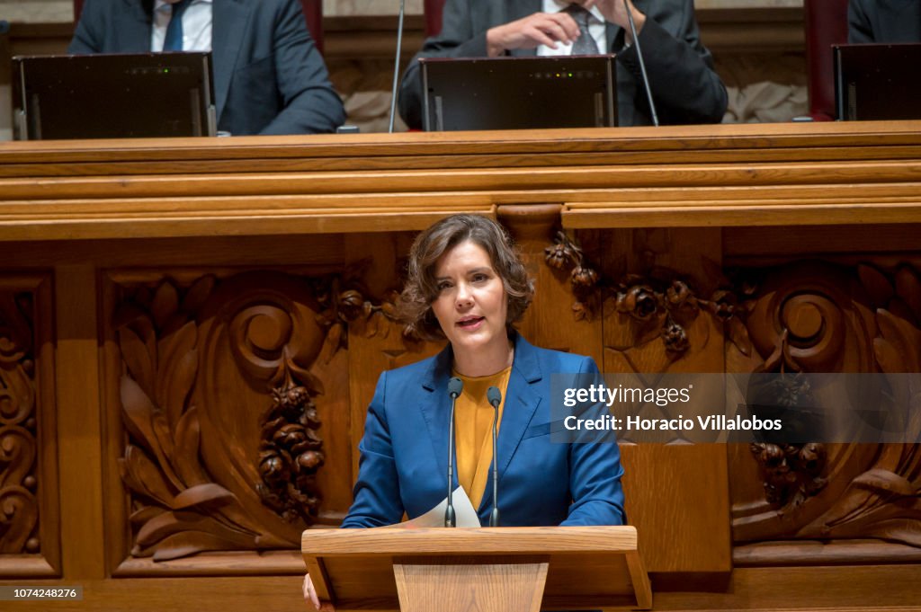 Final Parliamentary Debate and Vote on Portugal's 2019 State Budget