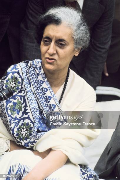 The President Of India, Indira Gandhi In India