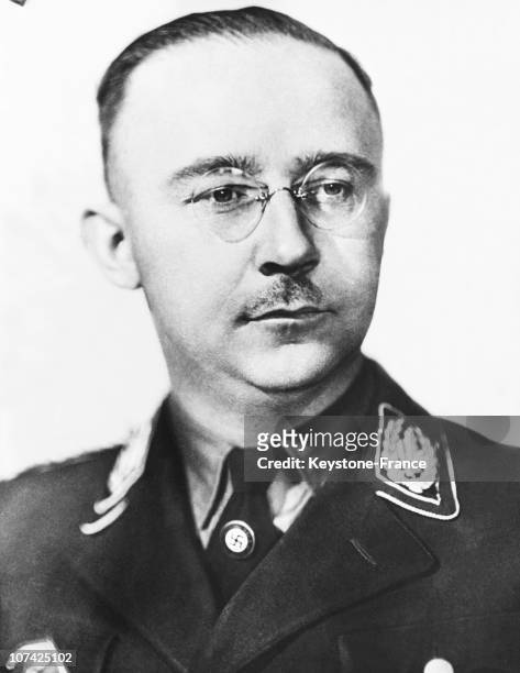 Himmler In Germany On 1945 During Forties