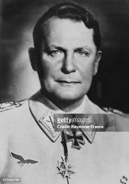 Portrait Of Hermann Goering In Germany On 1943
