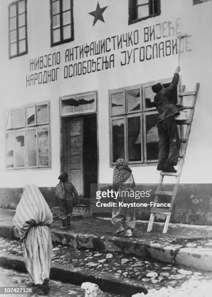 Communistcenter Is Destroyed In Montenegro On January 17Th 1944