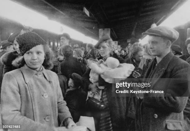 Exodus Of Germans In Vienna-Austria On April 2Nd 1941