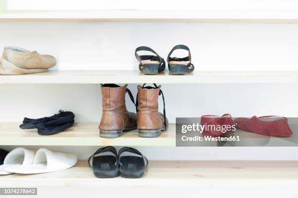 Shoes In Shelf 3,124 Shoe Shelf Stock Photos, High-Res Pictures, and Images - Getty Images