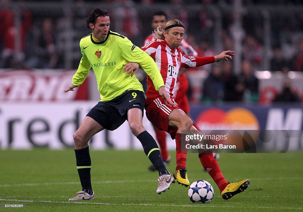 FC Bayern Muenchen v FC Basel - UEFA Champions League