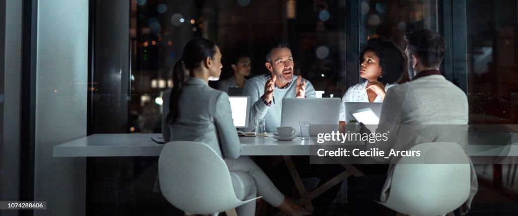 Discussing some ideas