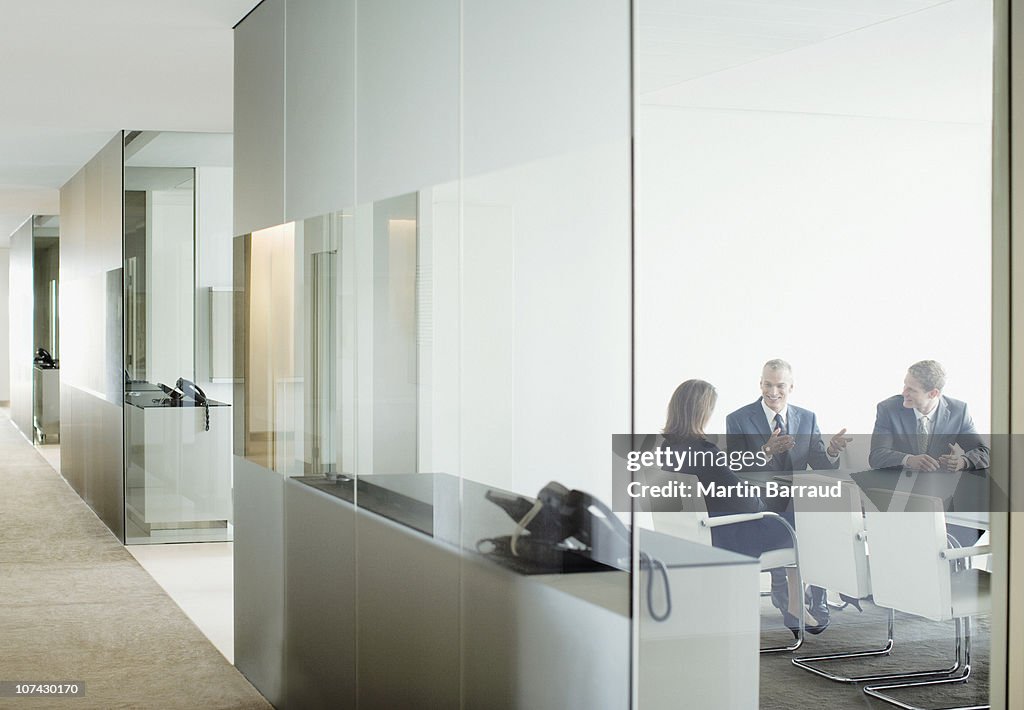 Business people having meeting in conference room