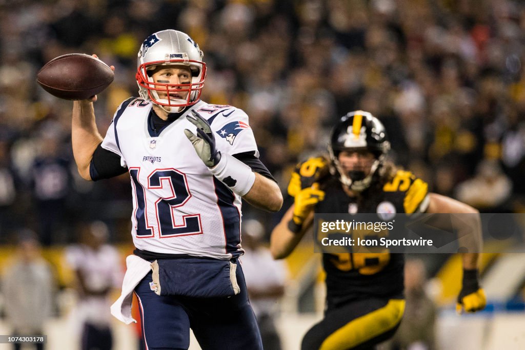 NFL: DEC 16 Patriots at Steelers