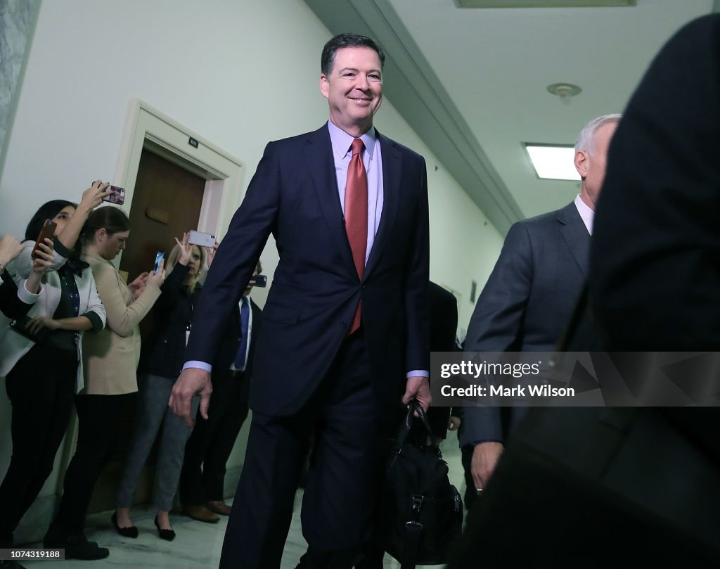 Former FBI Director James Comey Appears Before House Judiciary Cmte A Second Time