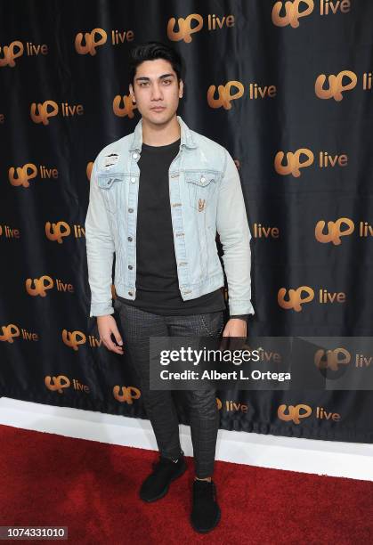 Chris Baris attends UpLive Hosts Party & Concert held at Starwest Studios on December 16, 2018 in Burbank, California.