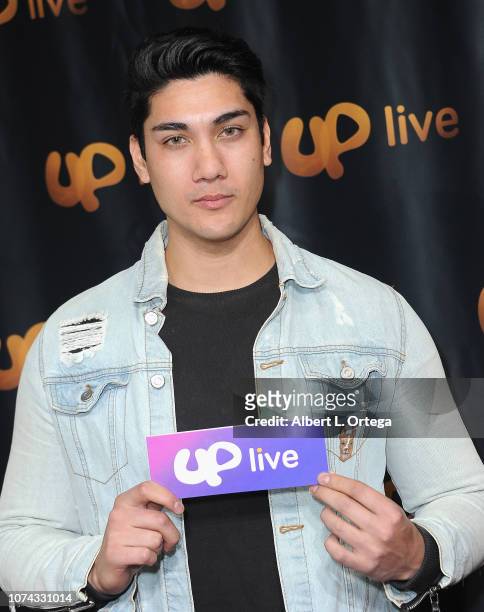 Chris Baris attends UpLive Hosts Party & Concert held at Starwest Studios on December 16, 2018 in Burbank, California.
