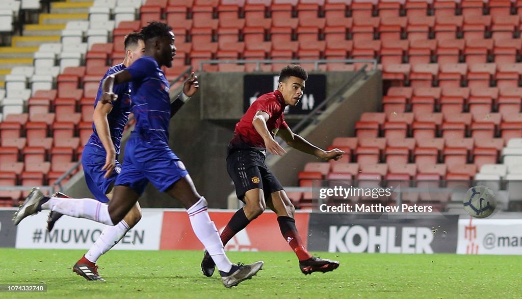 Manchester United v Chelsea - FA Youth Cup Third Round