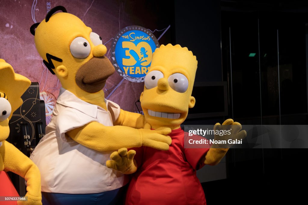 Empire State Building Celebrates 30th Anniversary Of "The Simpsons"
