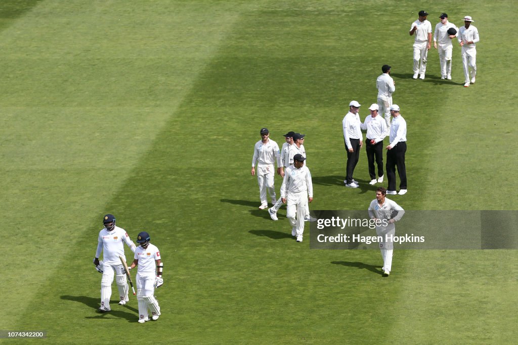 New Zealand v Sri Lanka - 1st Test: Day 4