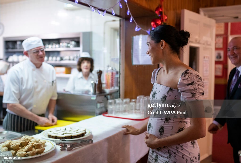 The Duchess Of Sussex Visits Brinsworth House