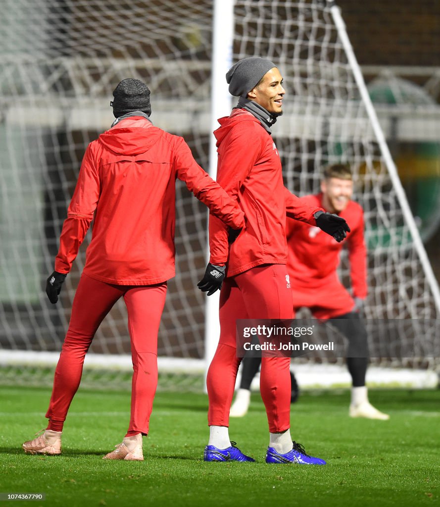 Liverpool Training Session