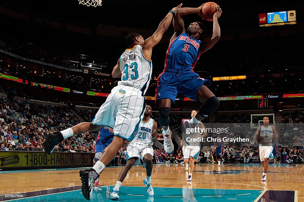 Detroit Pistons v New Orleans Hornets