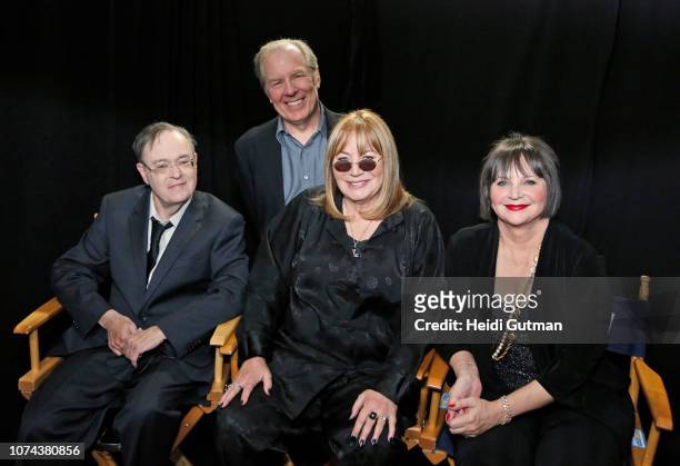 Michael McKean, David Lander, Penny Marshall, Cindy Williams appearing on Disney General Entertainment Content via Getty Images's 'Good Morning...