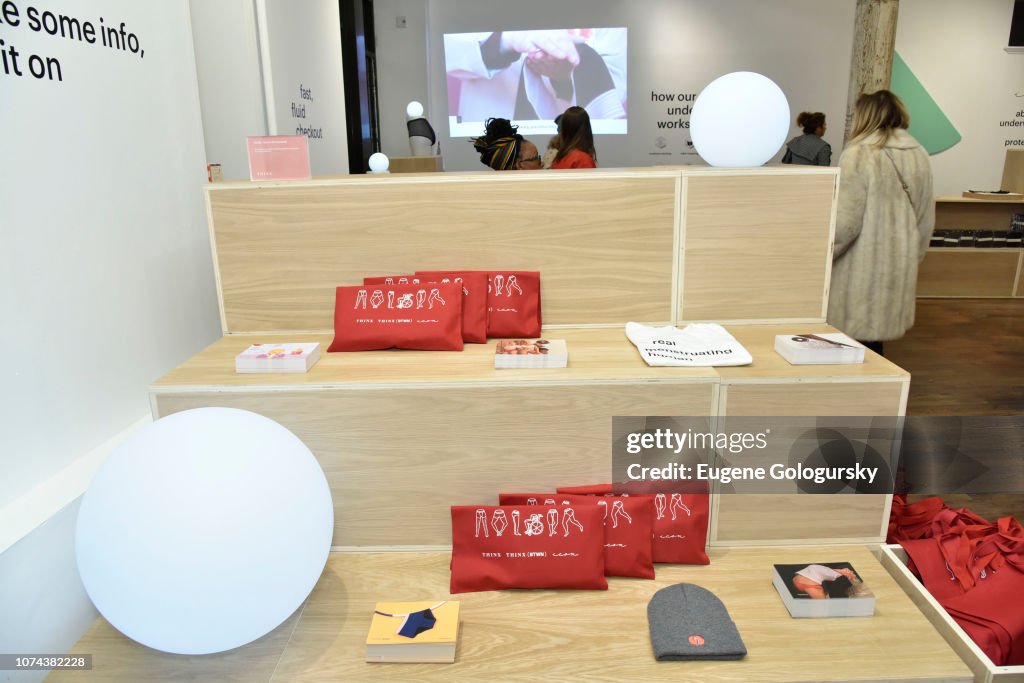 Thinkx Store Atmosphere at the Sip 'n' Shop At The THINX Pop-up Store With Jill ...