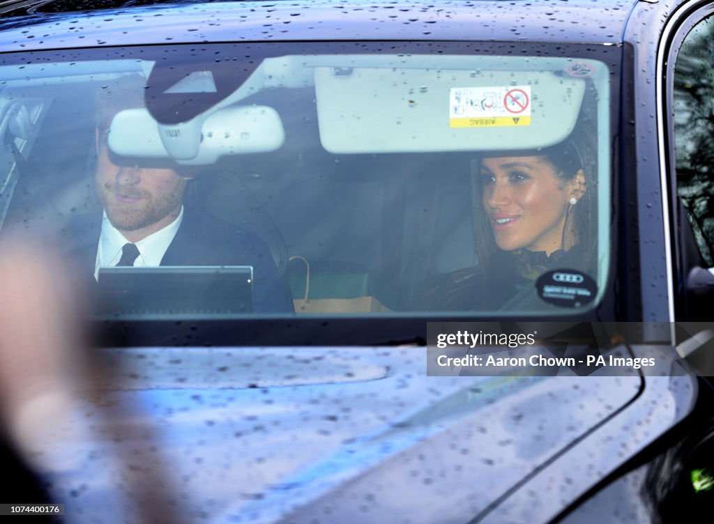 Queen's Christmas lunch 2018