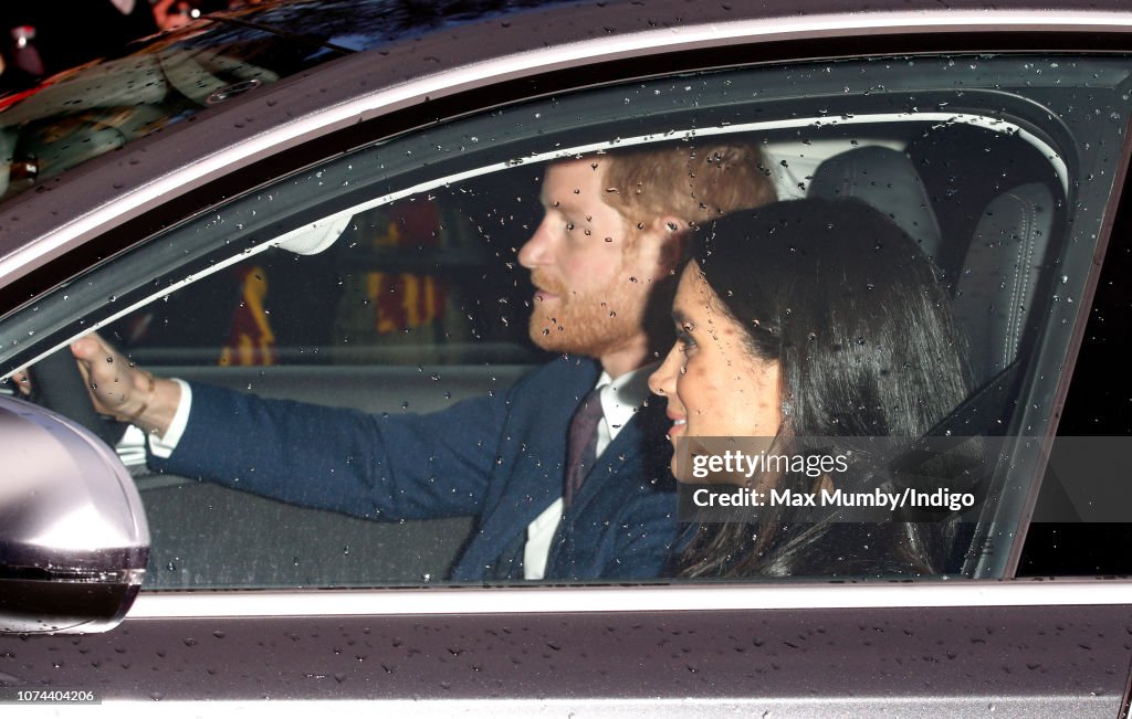 Queen's Christmas Lunch - Arrivals