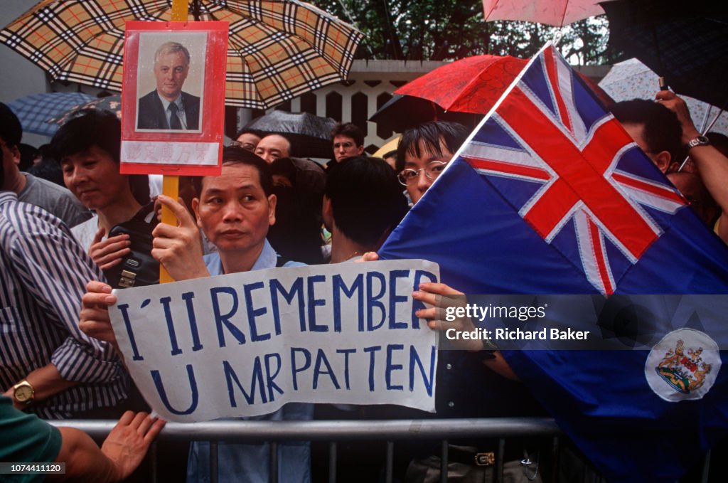 Hong Kong Chris Patten Governor