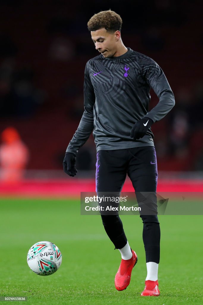 Arsenal v Tottenham Hotspur - Carabao Cup: Quarter Final