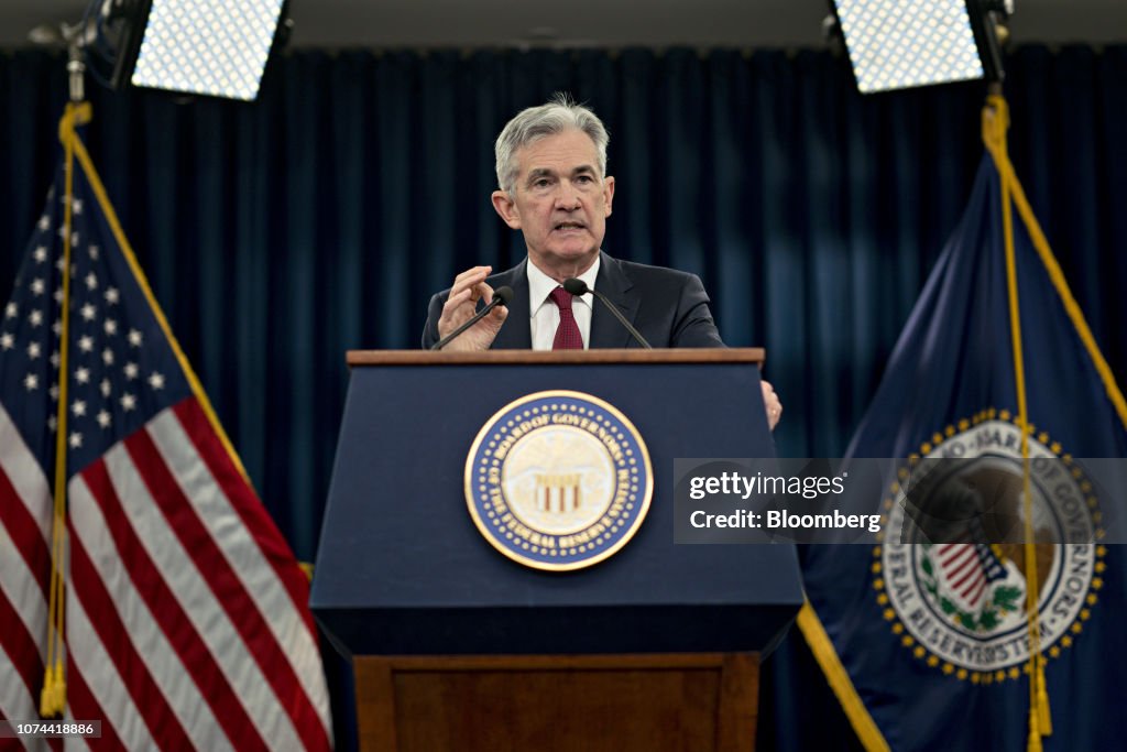 Federal Reserve Chairman Jerome Powell Holds News Conference Following FOMC Rate Decision