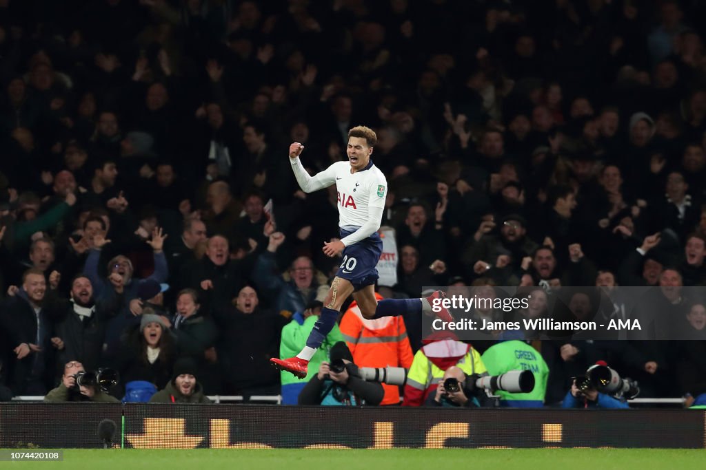 Arsenal v Tottenham Hotspur - Carabao Cup: Quarter Final