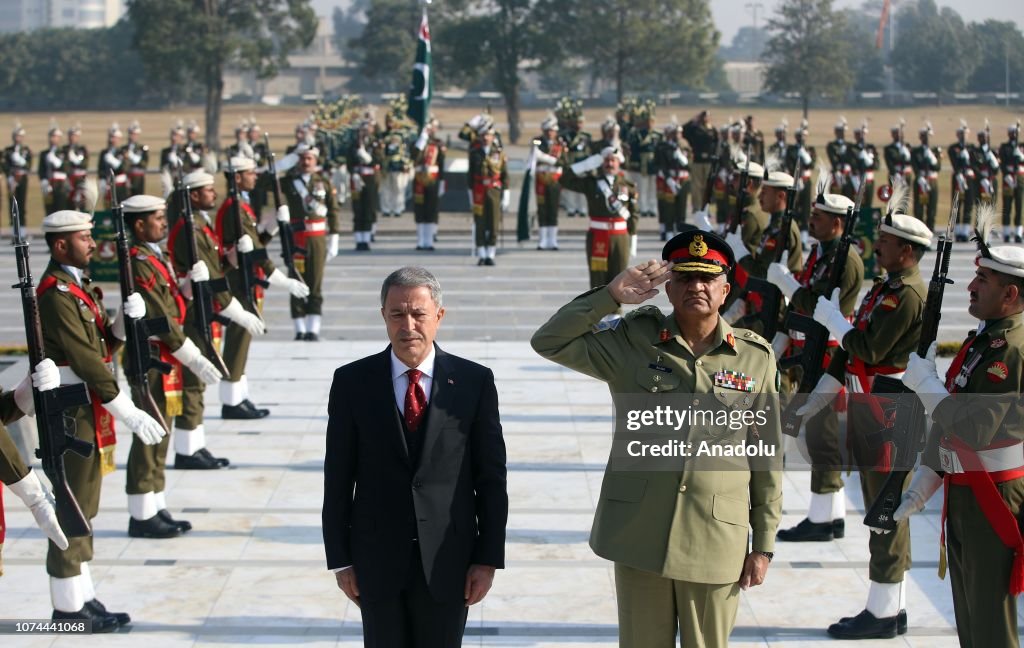 Turkish National Defense Minister Hulusi Akar in Pakistan