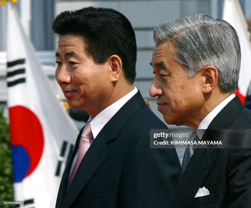 TOPSHOT-JAPAN-SKOREA-ROH-AKIHITO