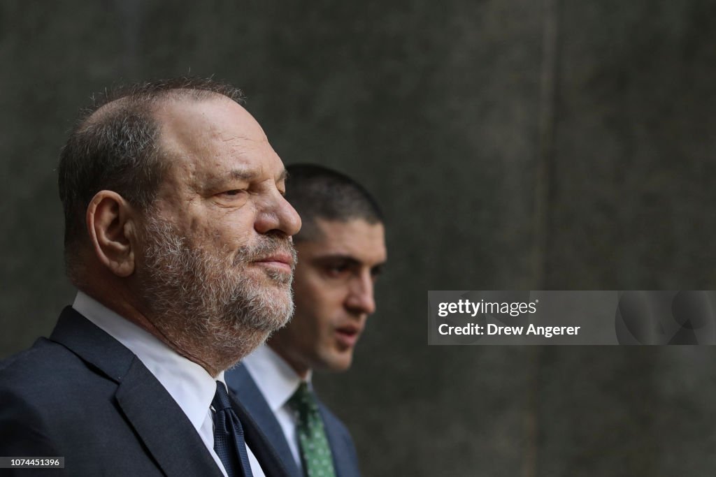 Harvey Weinstein Appears In Criminal Court On Rape Charges