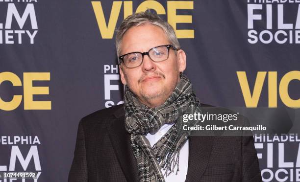 Writer/director Adam McKay attends The 3rd Annual Lumiere Award and a special advance screening of his new movie VICE at Philadelphia Film Center on...