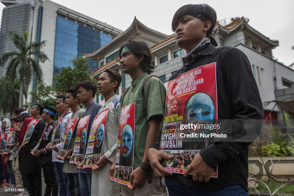 Indonesian Muslims Rally To Support Uyghur Ethnic