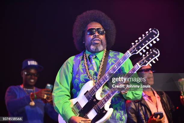 Afroman performs on stage at the Snoop Dogg Puff Puff Pass Tour at Hard Rock Event Center in Hollywood, Fla on December 20, 2018 in Hollywood,...