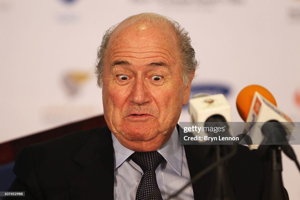 2nd Asian Beach Games - Day 2: FIFA President Joseph Sepp Blatter Press Conference