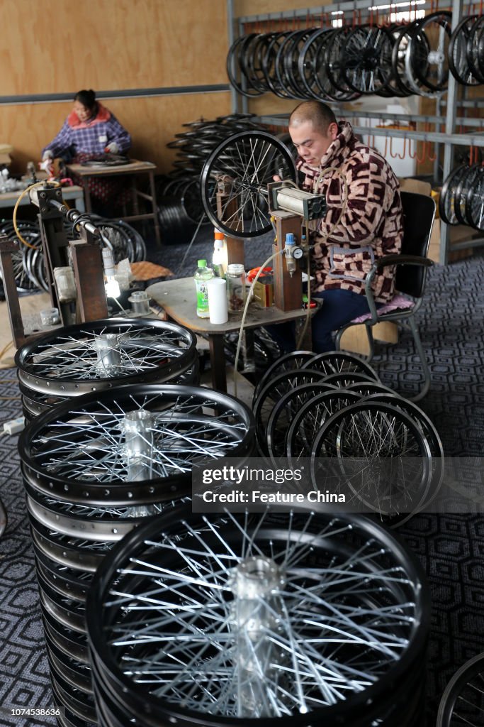 Electric Cargo Bikes And Vending Bikes In Huaibei, China