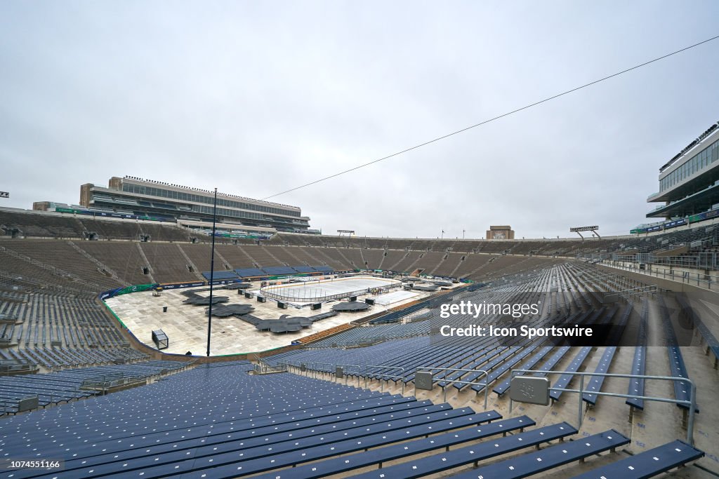 NHL: DEC 21 Winter Classic - Notre Dame Stadium Preview