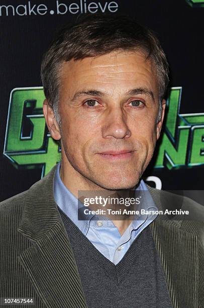 Christopher Waltz attends 'The Green Hornet' Photocall at Hotel Royal Monceau Raffle on December 9, 2010 in Paris, France.