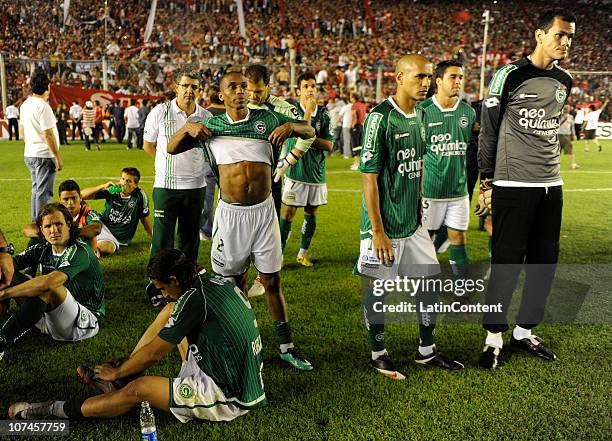 Indpendiente V Goias 2010 Copa Nissan Sudamericana Photos and Premium