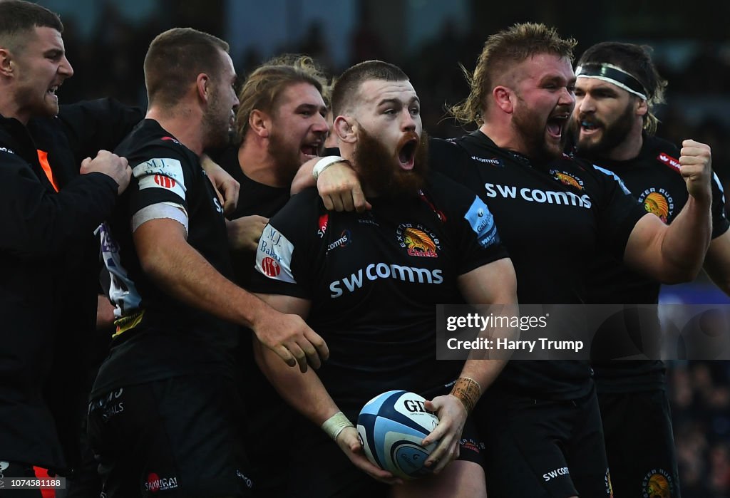 Exeter Chiefs v Saracens - Gallagher Premiership Rugby
