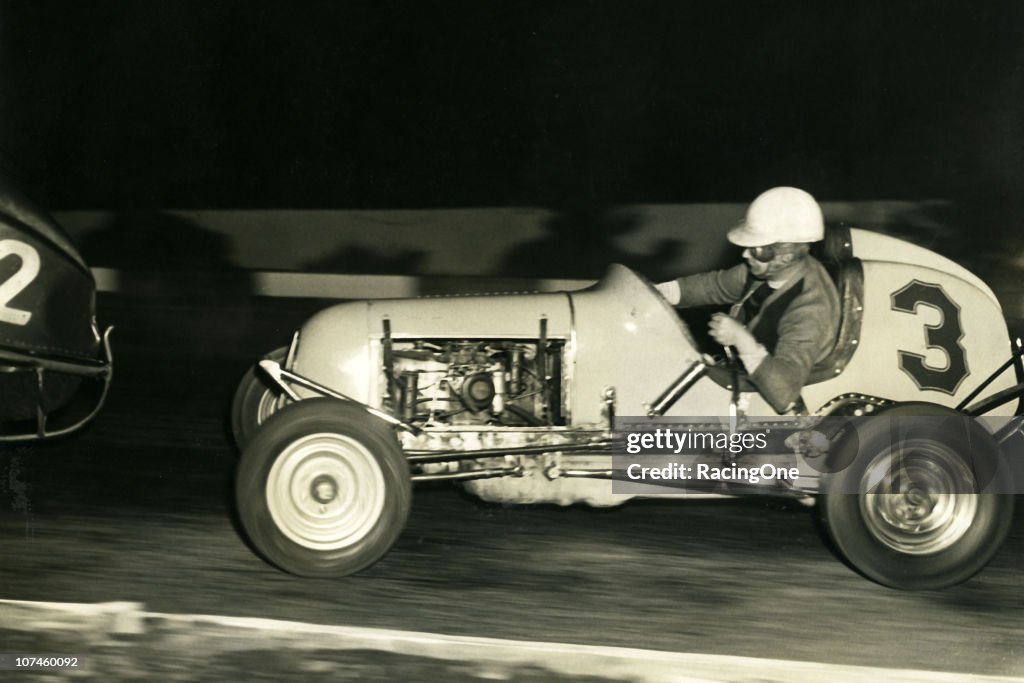 Johnnyc Ritter Johnny Ritter, shown in action here, was an American outboard midget ...