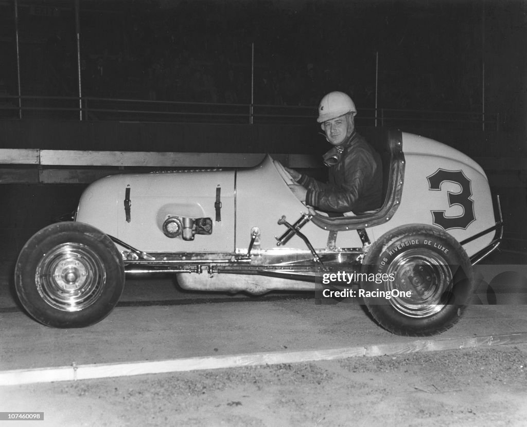 Johnnyc Ritter Johnny Ritter poses with his Outboard Midget at the Castle Hill... News ...