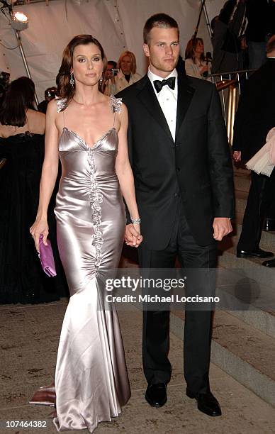 Tom Brady and Bridget Moynahan during "Chanel" Costume Institute Gala Opening at the Metropolitan Museum of Art - Arrivals at Metropolitan Museum of...